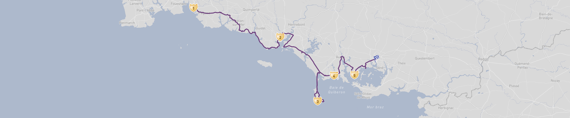 Itinerario del Golfo de Morbihan