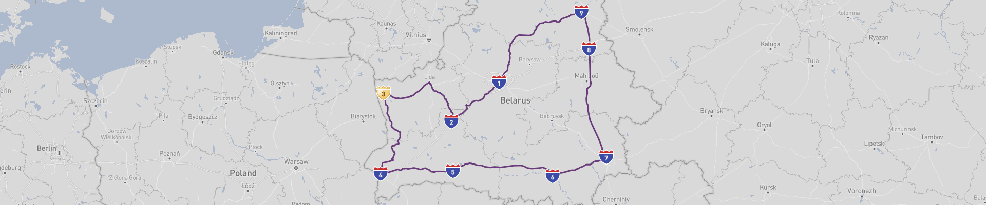 Itinéraire Belarus 