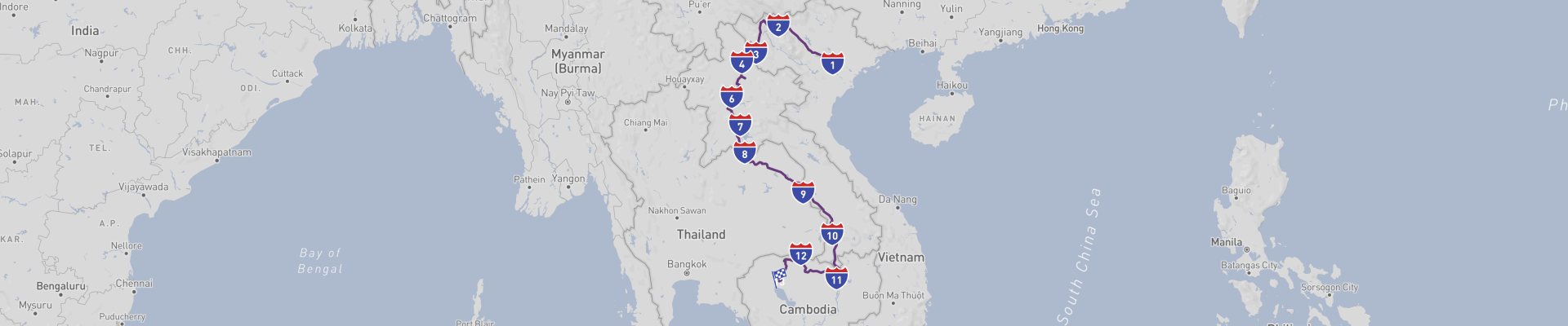 Hanoi to Siem Reap Road Trip
