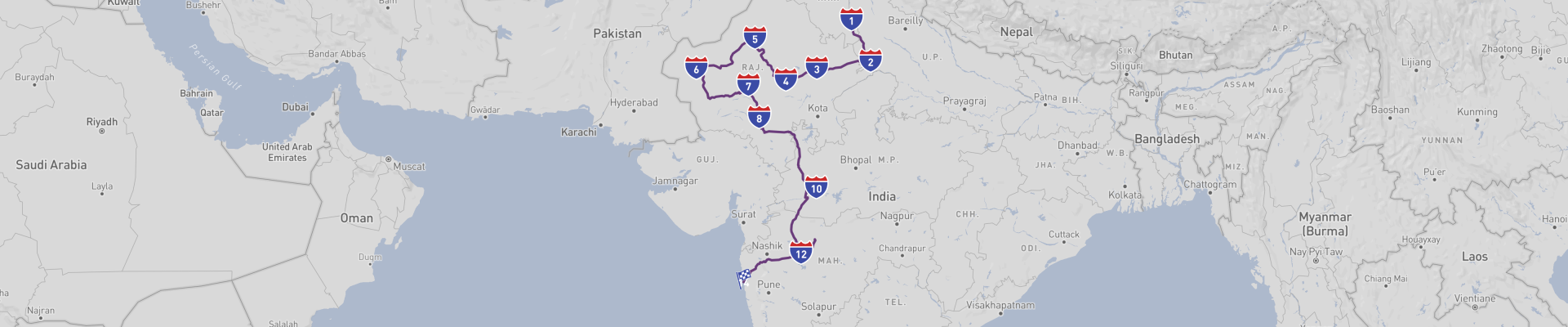 Große Tour durch Zentralindien