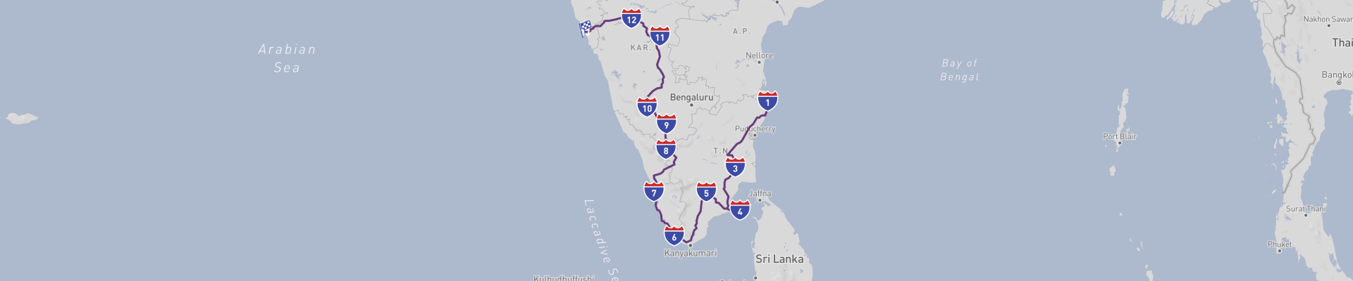 Гранд-тур по Южной Индии