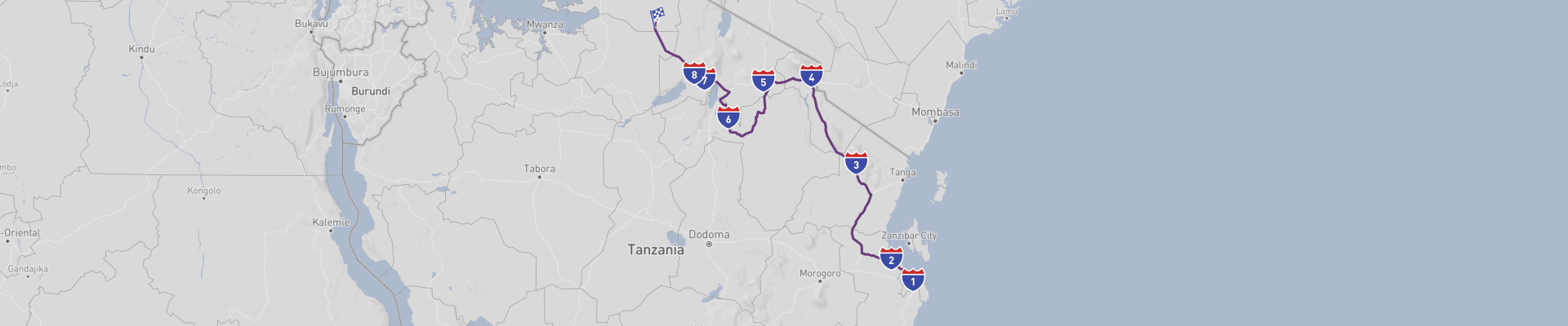 Voyages en voiture dans le nord de la Tanzanie