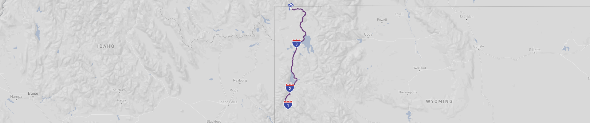 Viaje por carretera a Grand Teton y Yellowstone