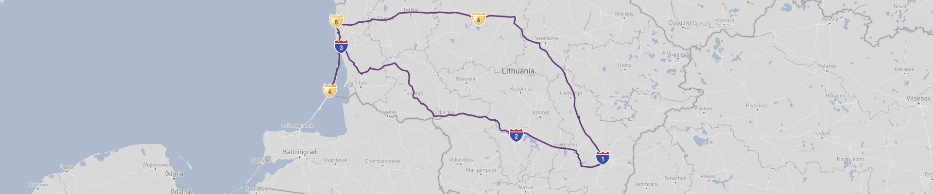 Itinéraire Lituanie 