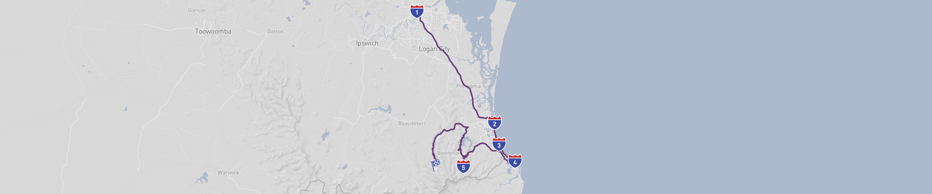 South of Brisbane Road Trip