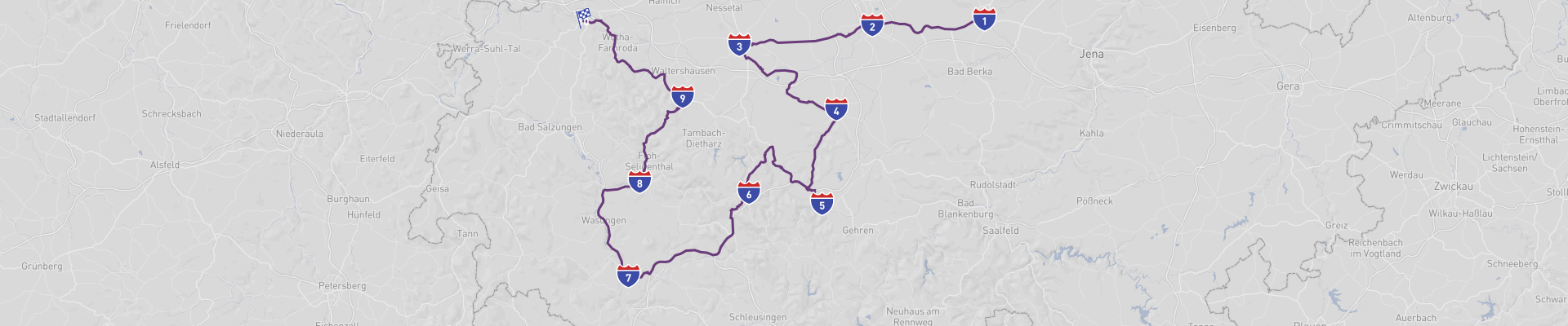 Thuringian Forest Road Trip