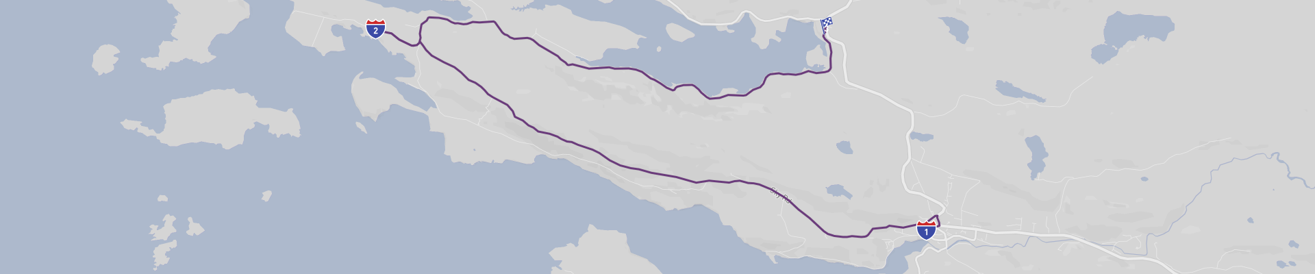 Sky Road of Galway Scenic Drive