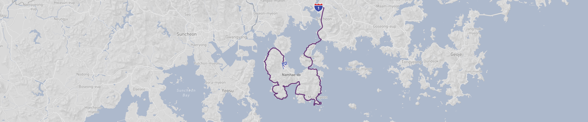 Namhae-do Scenic Drive