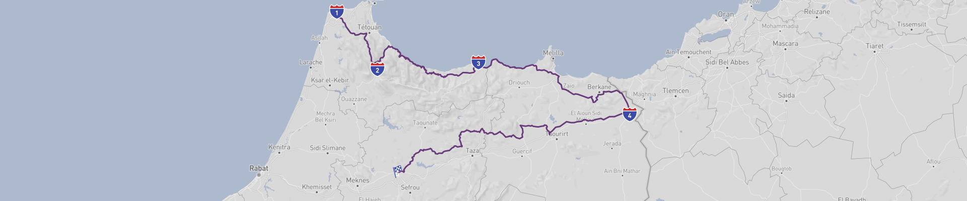 Rif Mountains Road Trip