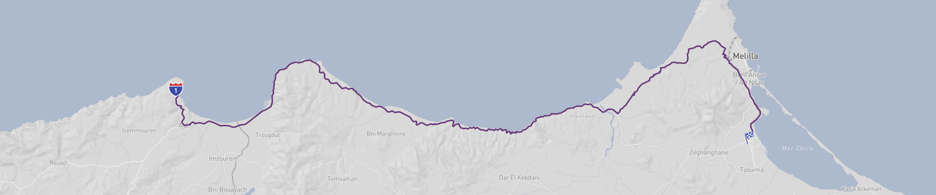 East Rocade Coastal Road Trip
