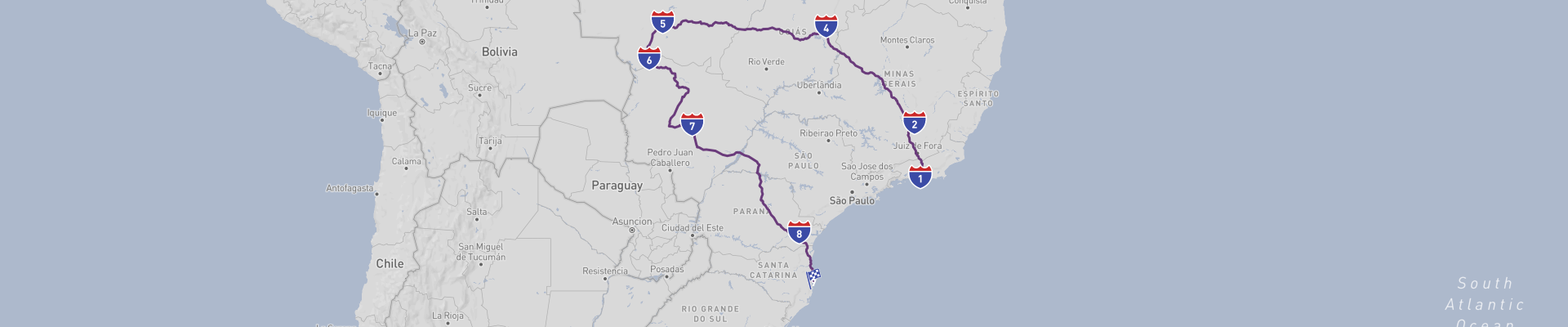 Southern Brazil Road Trip