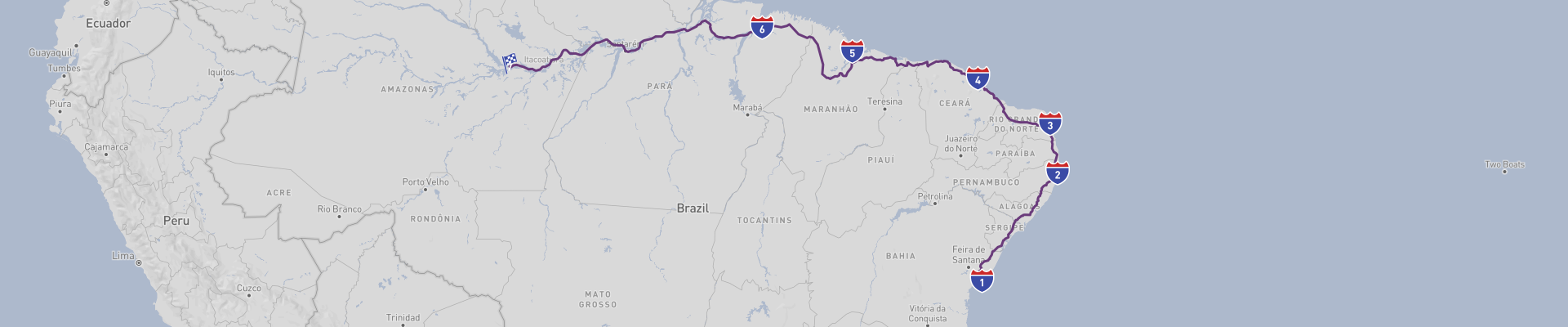 Northern Brazil Road Trip