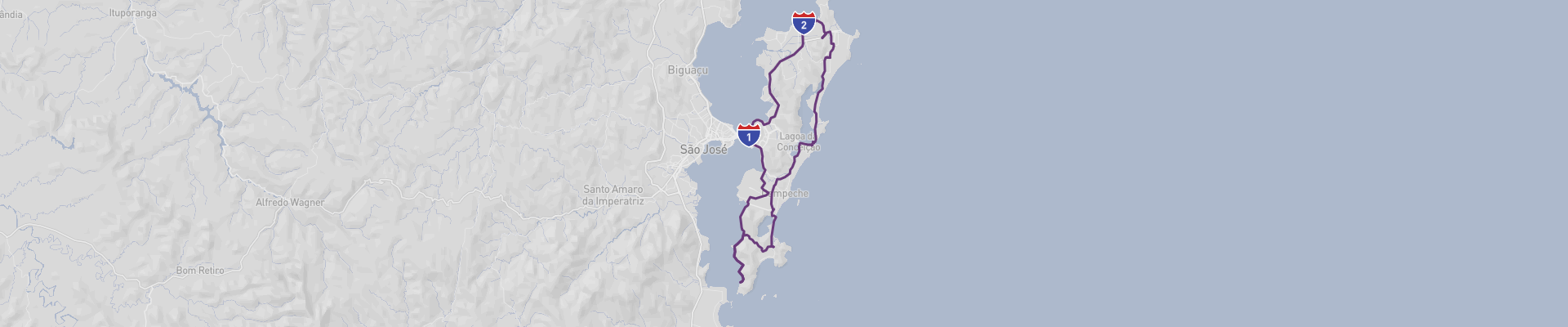 Ilha Santa Catarina Scenic Drive