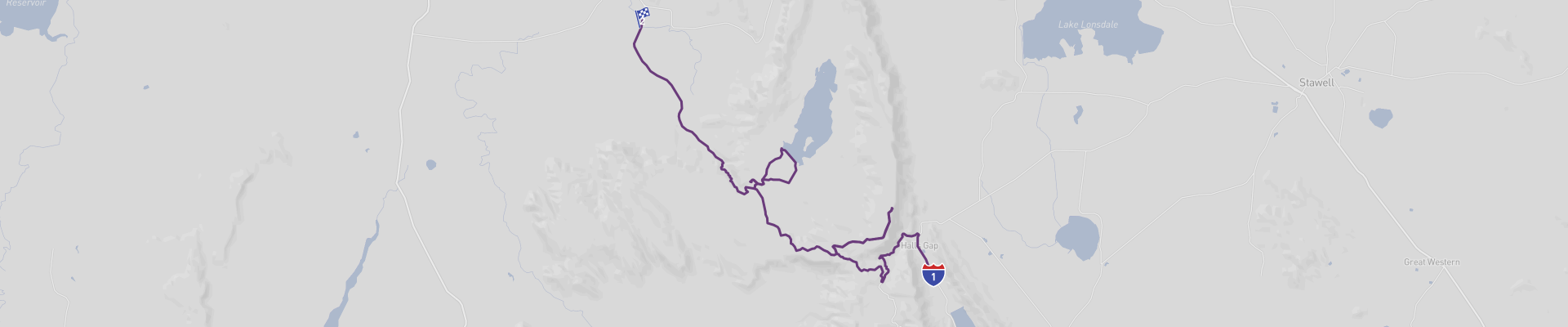 Grampians schilderachtige autorit