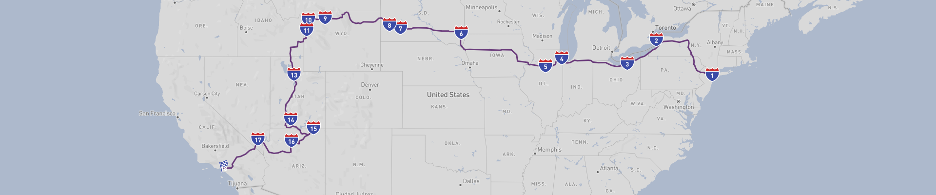 Z Nowego Jorku do Los Angeles Grandtour