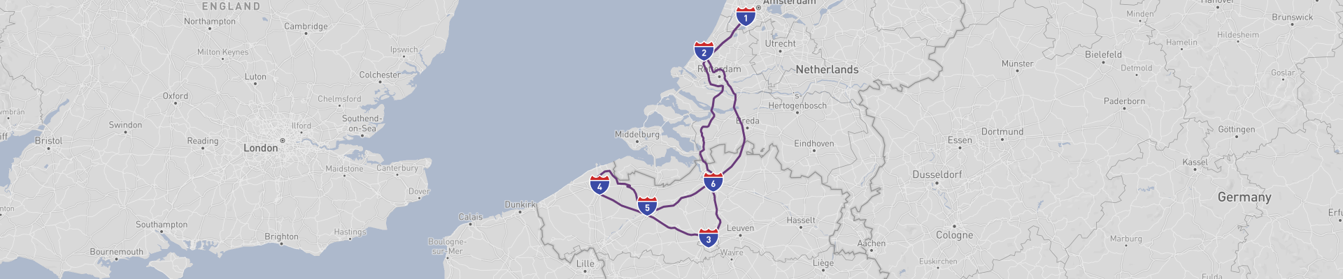 Uma semana no Benelux Road Trip