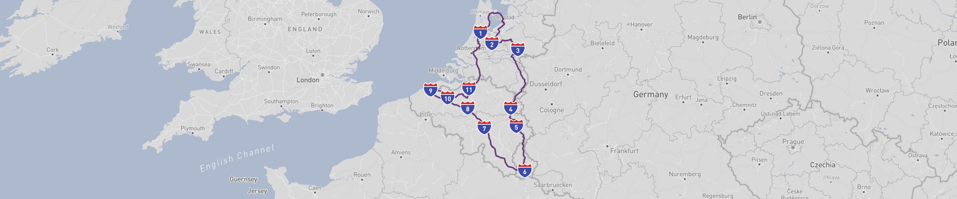 Viagem de 2 semanas no Benelux
