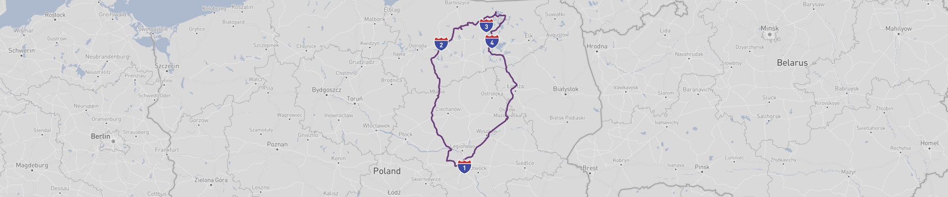 4 Days through Masuria Road Trip