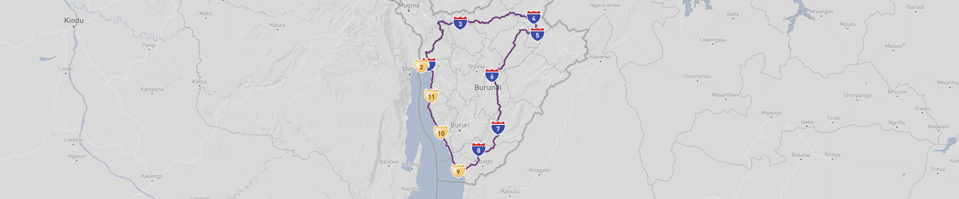 Itinéraire Burundi 