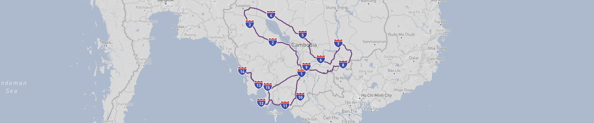 Itinéraire Cambodia 