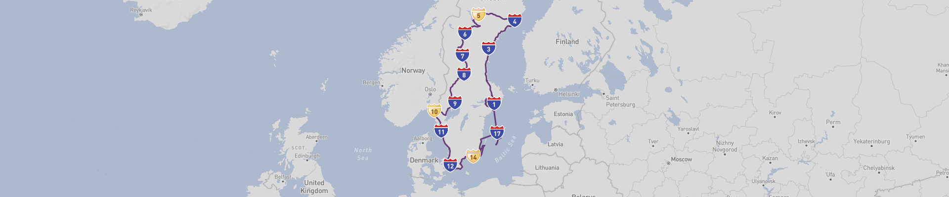 Itinéraire Sweden 