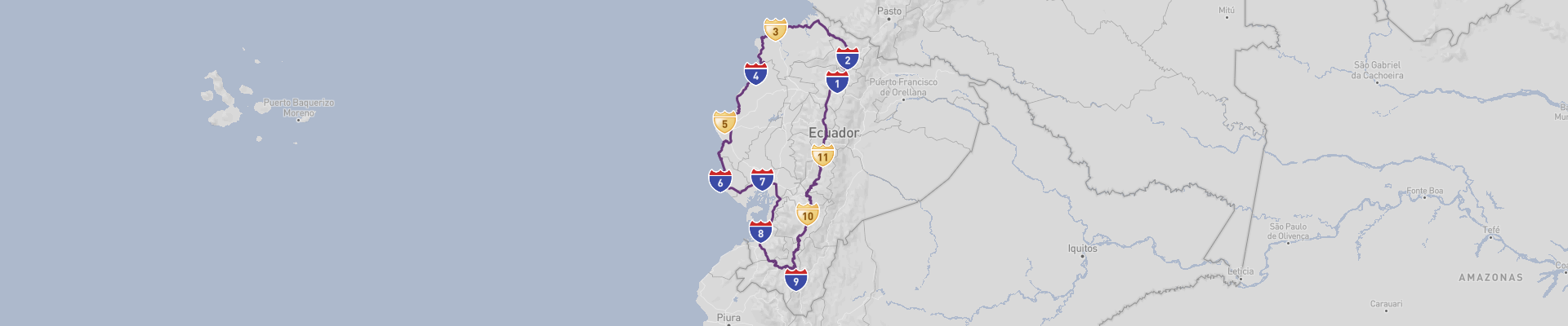 厄瓜多尔公路之旅