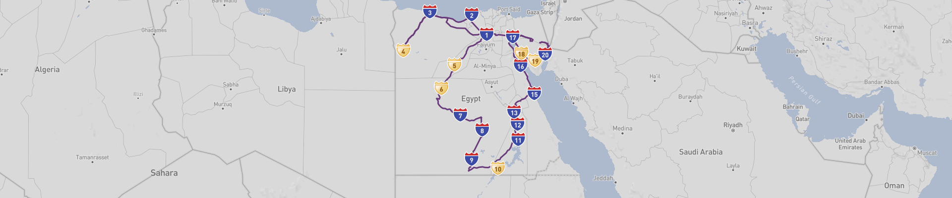 Egypte Road Trip
