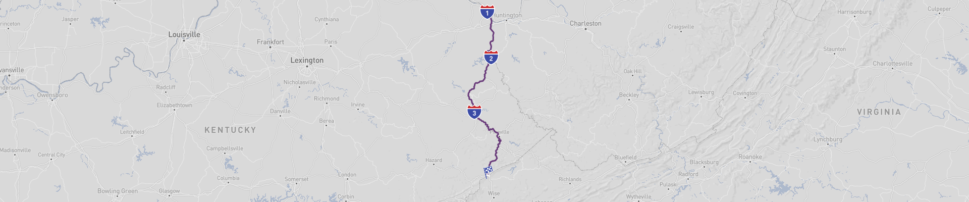 Itinéraire Du Kentucky US 23