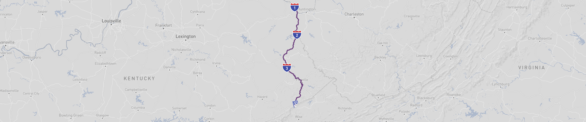 Na Kentucky US 23 Trasa widokowa