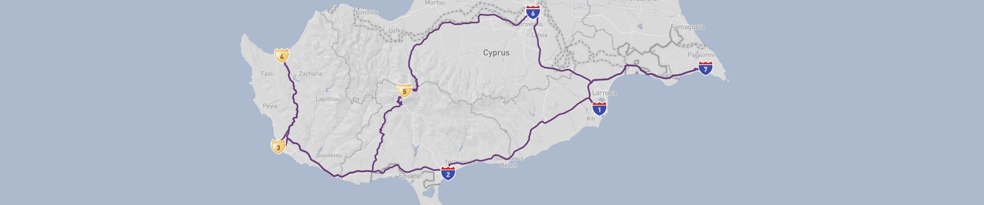 塞浦路斯公路之旅