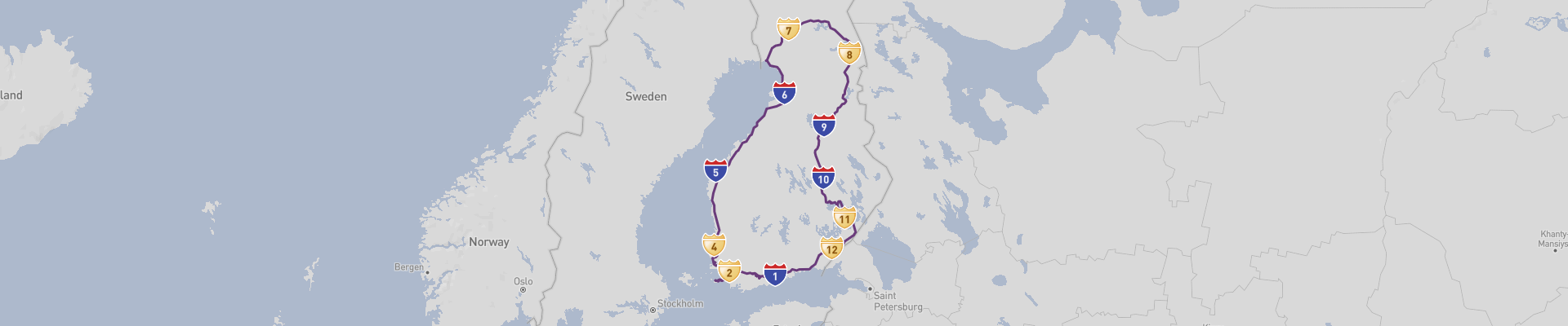 Itinéraire Finland 