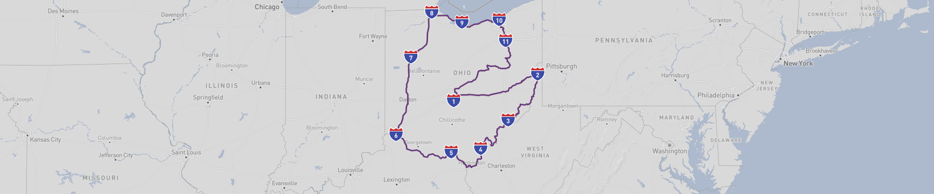 Itinéraire Ohio 
