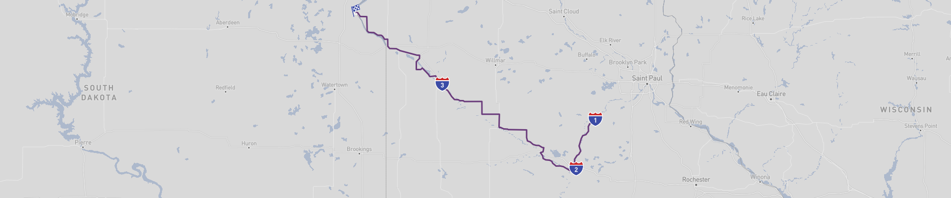Río Minnesota Ruta panorámica