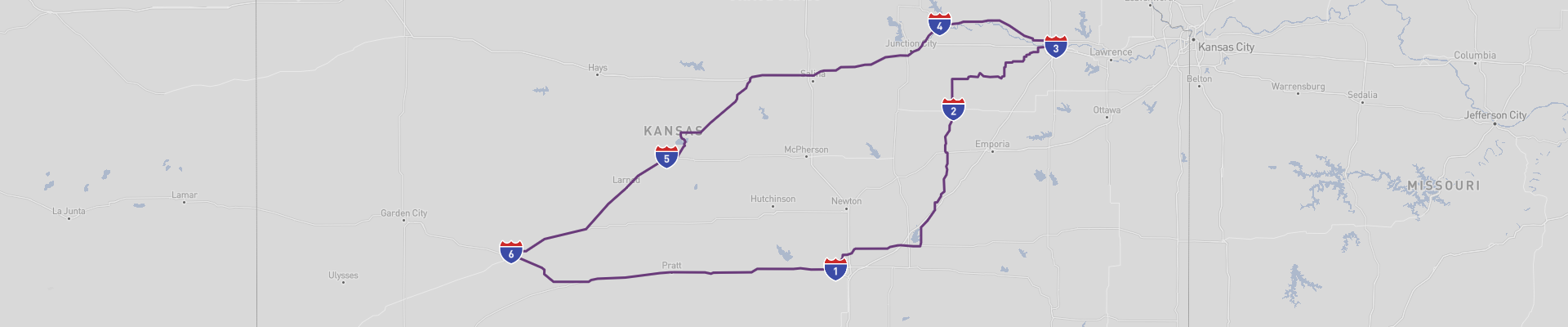 Kansas Itinéraire 