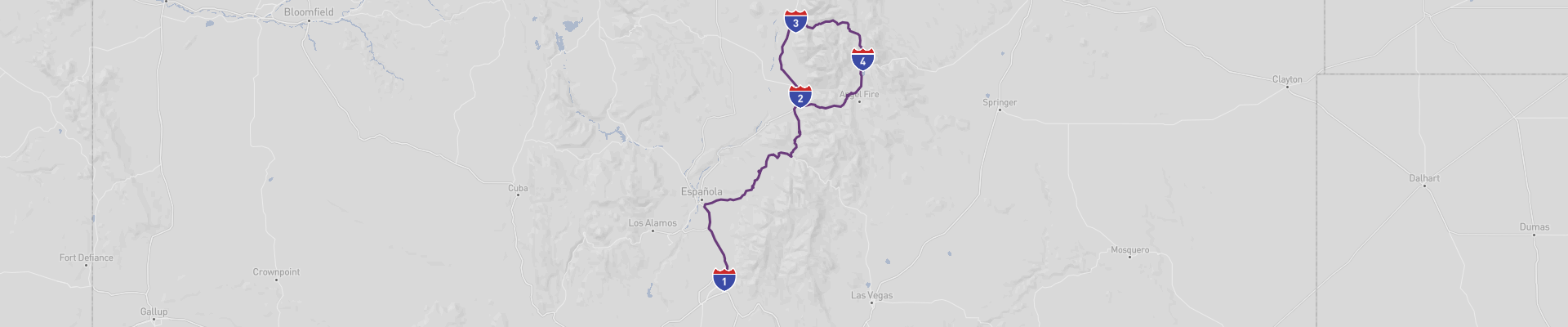 Route panoramique de Taos