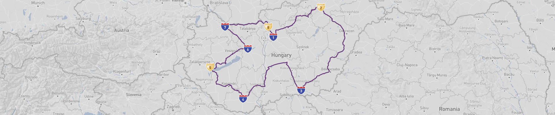 Itinéraire Hungary 