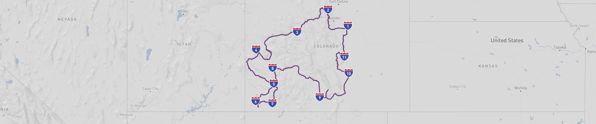 Itinéraire Colorado 