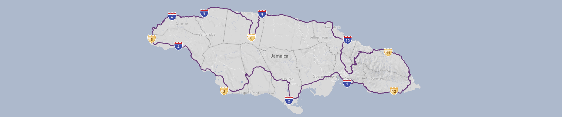 Itinéraire Jamaica 