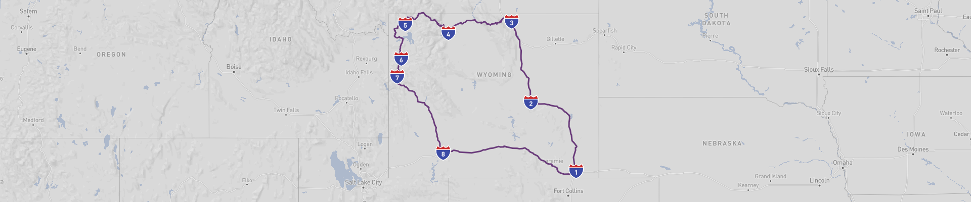 Itinéraire Wyoming 