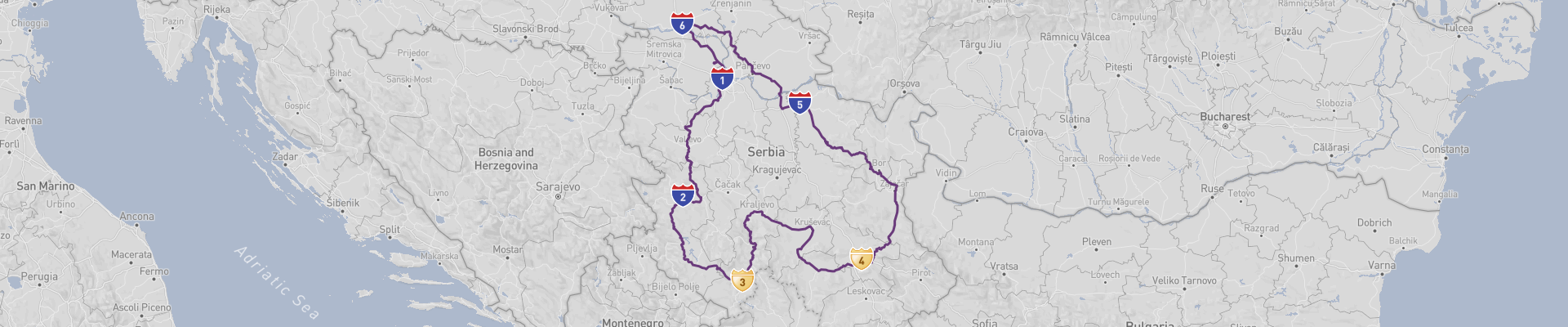 Servië Road Trip
