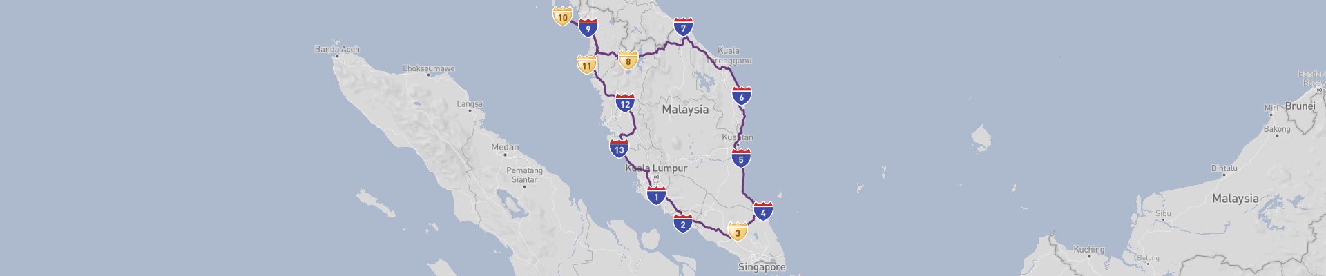 Itinéraire Malaysia 