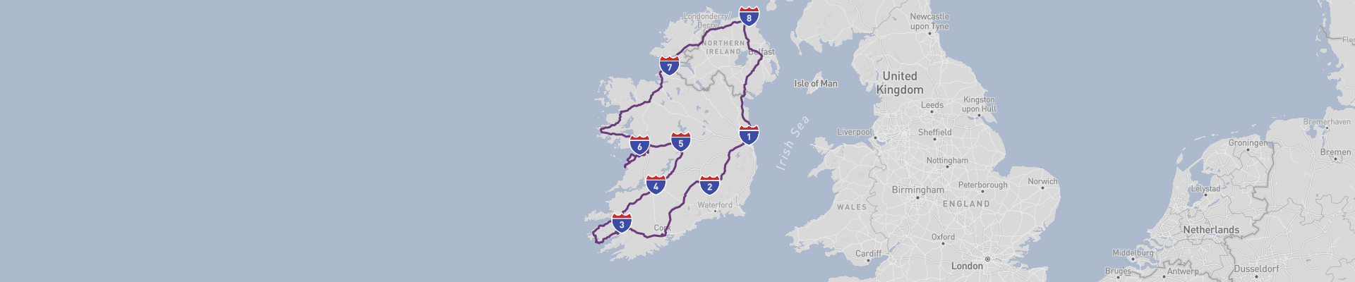 整个爱尔兰公路之旅