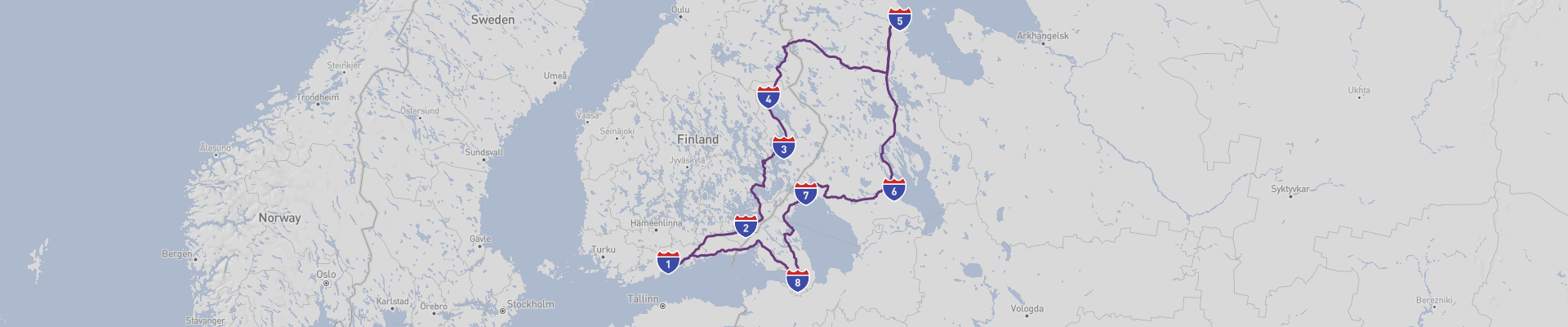 Itinéraire Karelia 