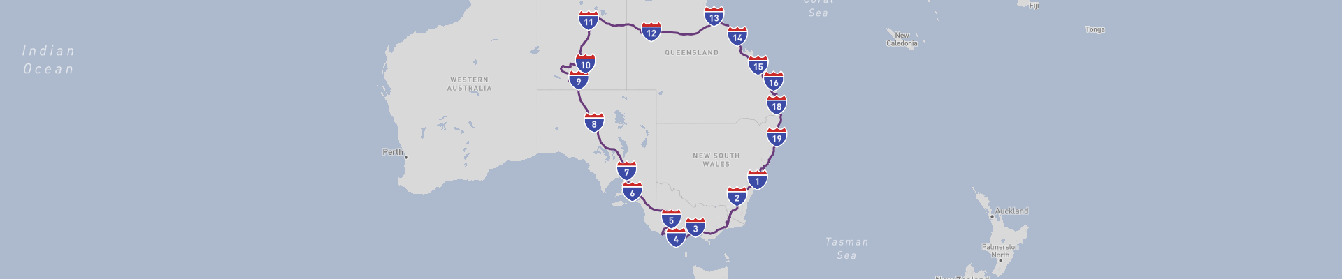 Itinéraire Eastern Australia 