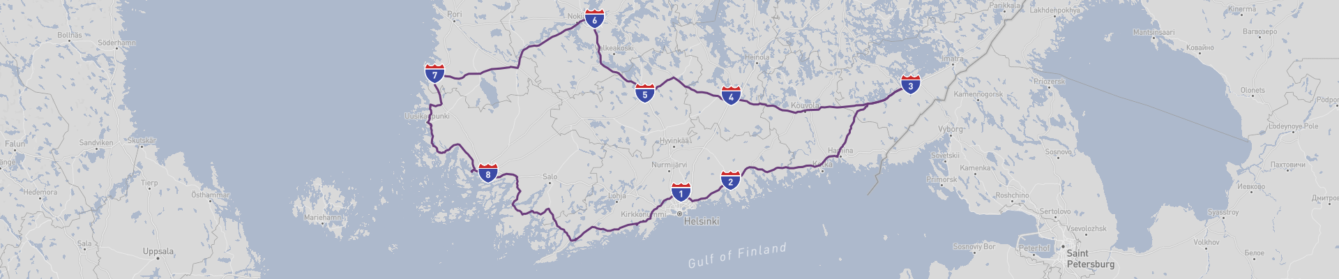 芬兰南部公路之旅