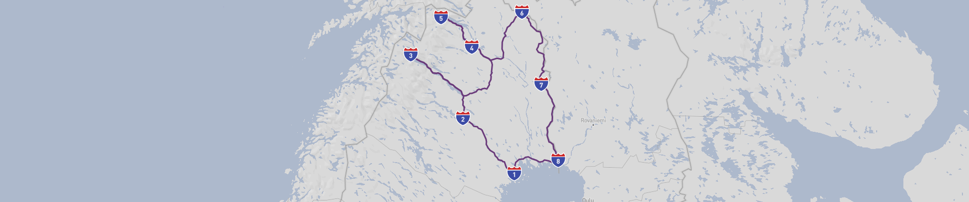 Itinéraire Northern Sweden 