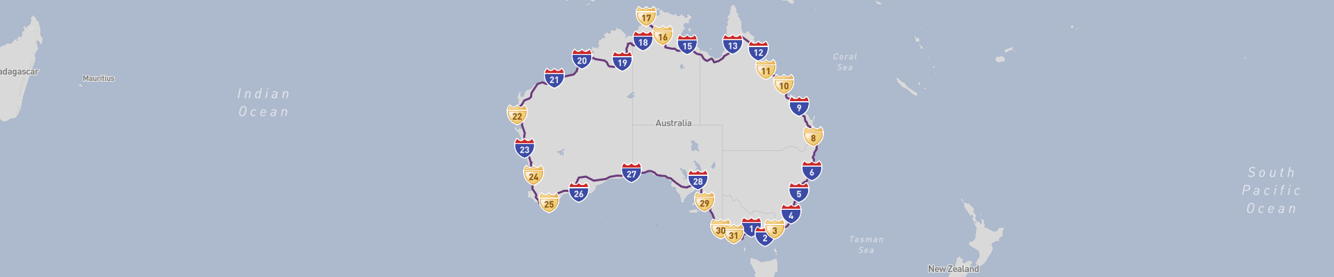 Itinéraire Australia 