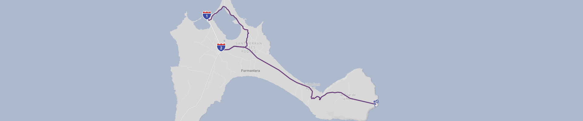 Route panoramique de Formentera