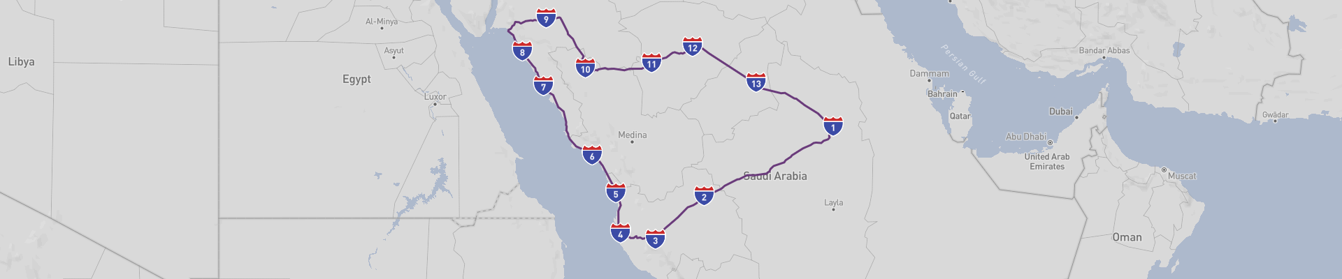 Saudi Arabien Roadtrip