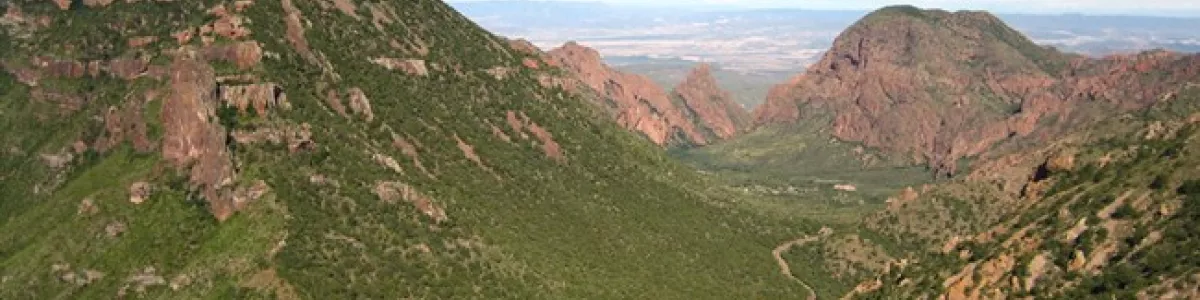 Map for Big Bend National Park ...